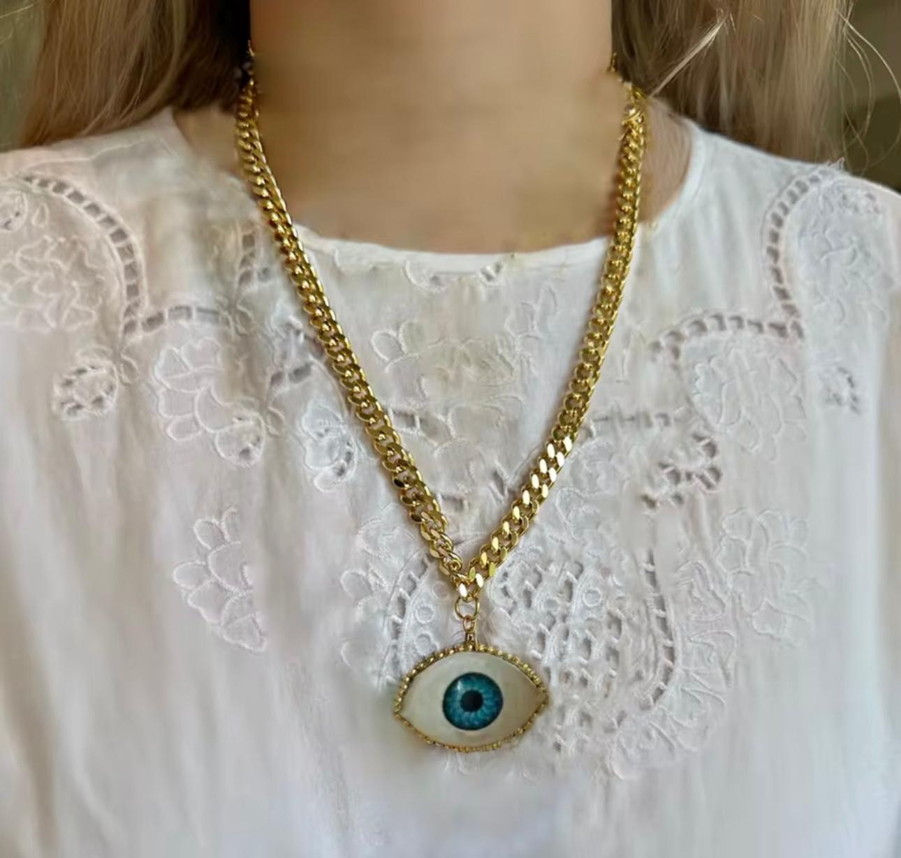 Evil Eye Necklace High Quality