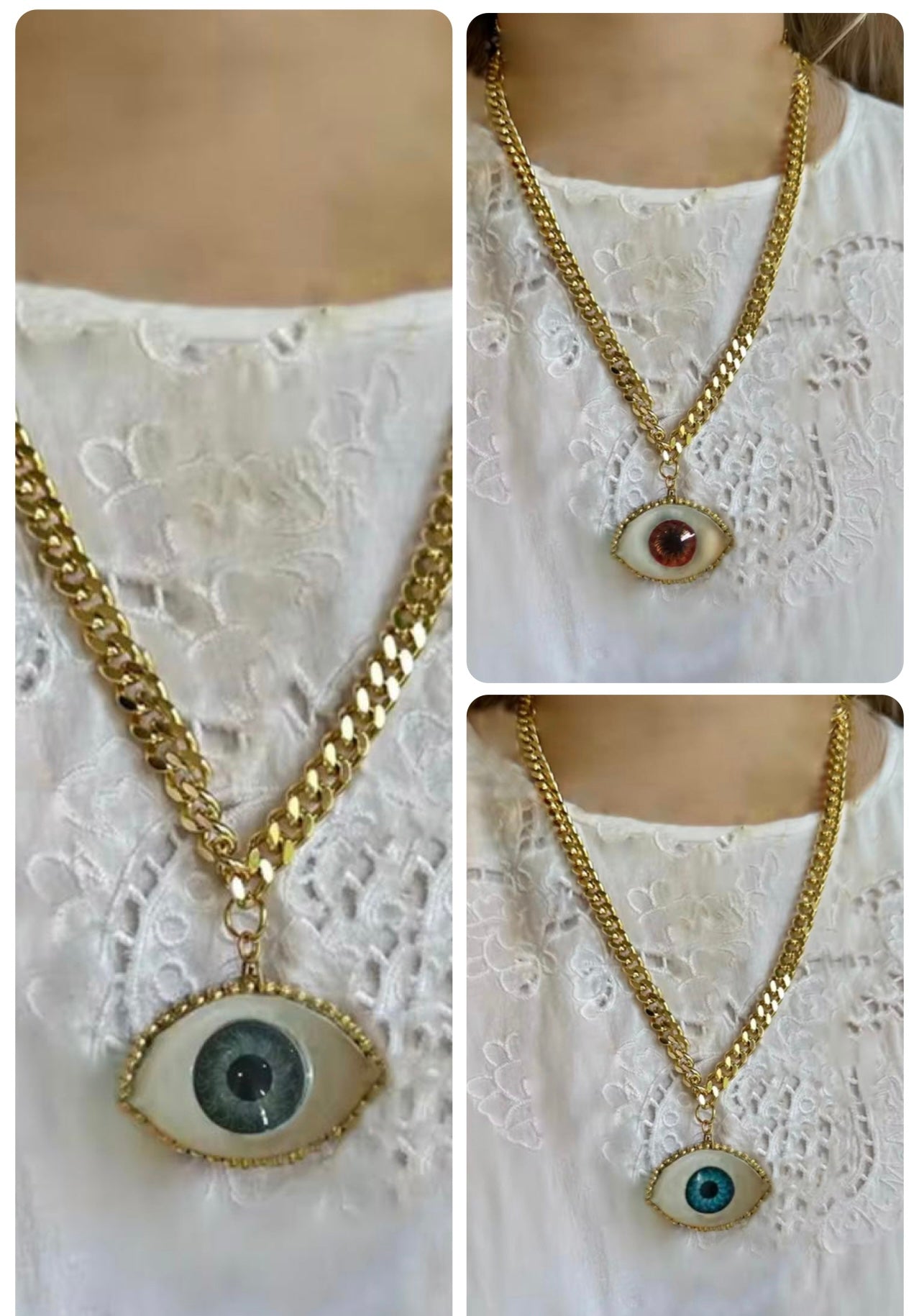 Evil Eye Necklace High Quality