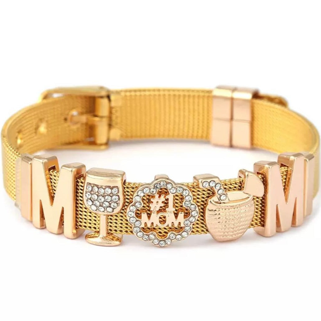 #1 MOM | Charm Bracelet