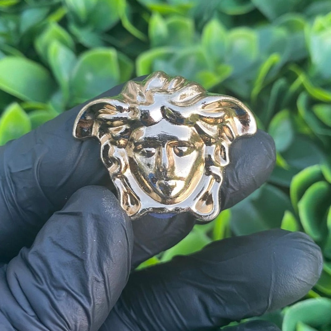 Medusa (Gold) | Metal Charm